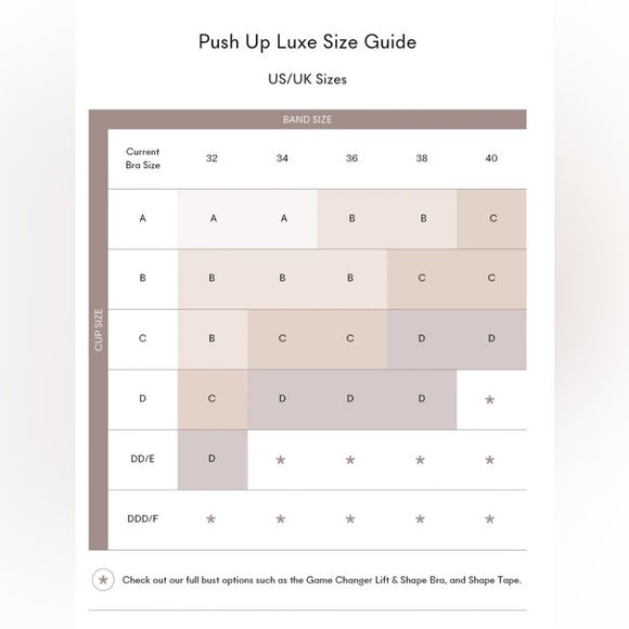 NEW Nood Push Up Adhesive Bra in Soft Tan - Picture 11 of 11